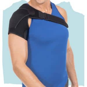 Braceability shoulder brace on an injured basketball athlete, best brace for unstable basketball shoulder injuries